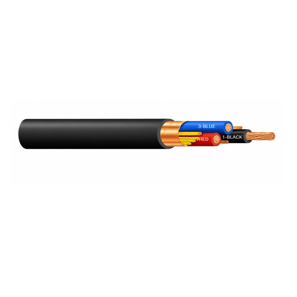 ELT-CAB-00046, cable 3/C 4 AWG